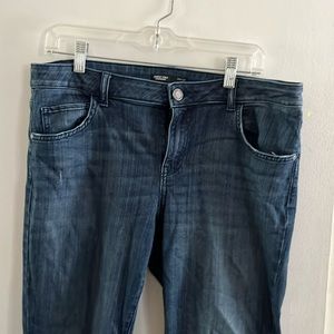 Simply Vera blue denim Bootcut Jeans by Vera Wang 14 PS